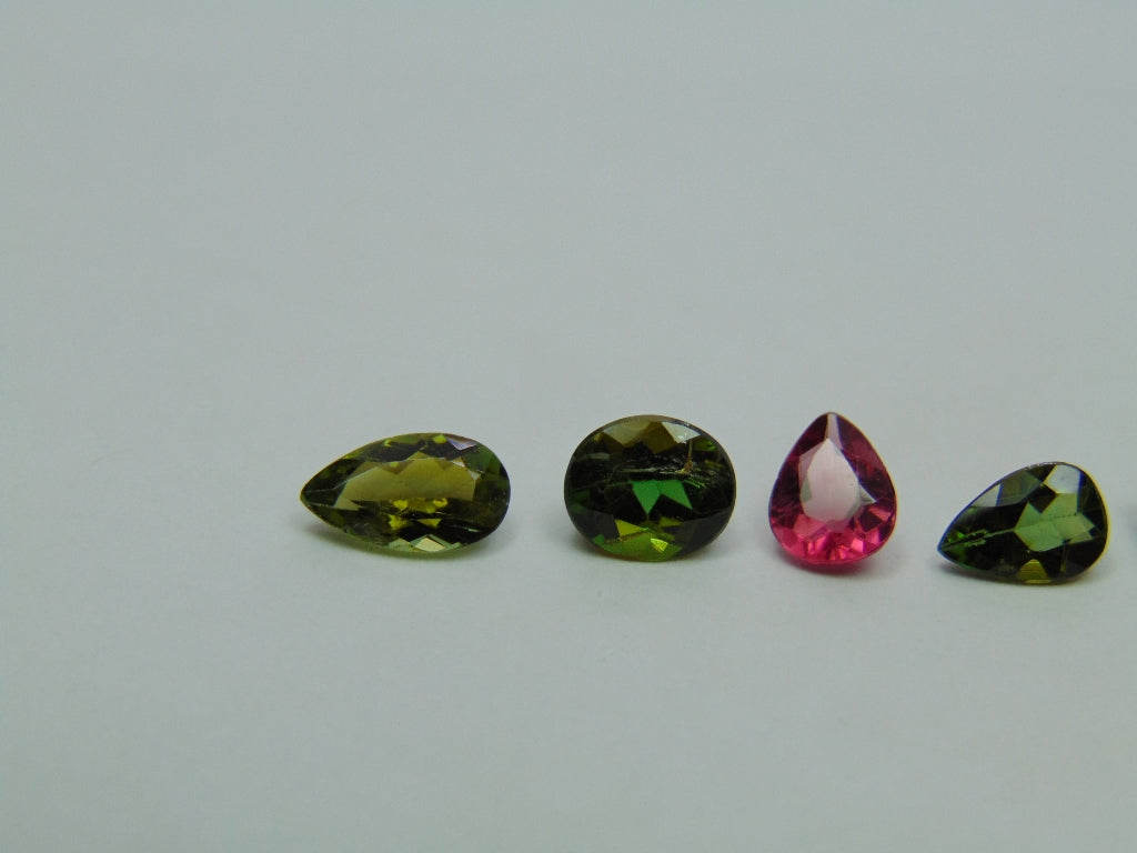 3,78ct Turmalina Mista