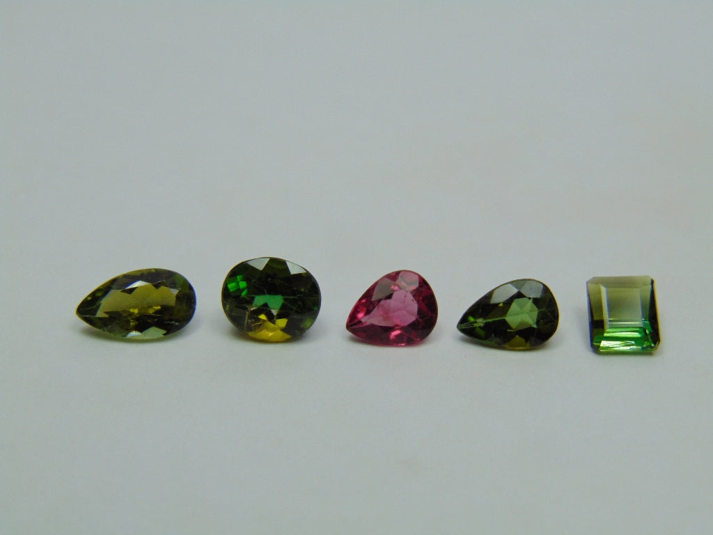 3.78ct Turmalina Mix