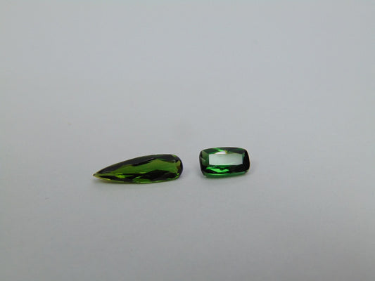 Turmalina 1,25ct 12x4mm 7x4mm