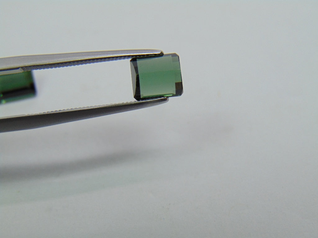 2,85 ct Turmalina 7x6mm 6x5mm