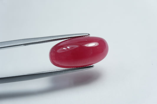 8.30ct Rodonita cabochon 17x8mm