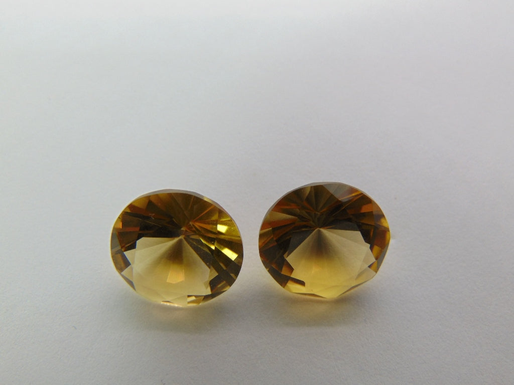 Citrino 11,85 ct calibrado 12 mm