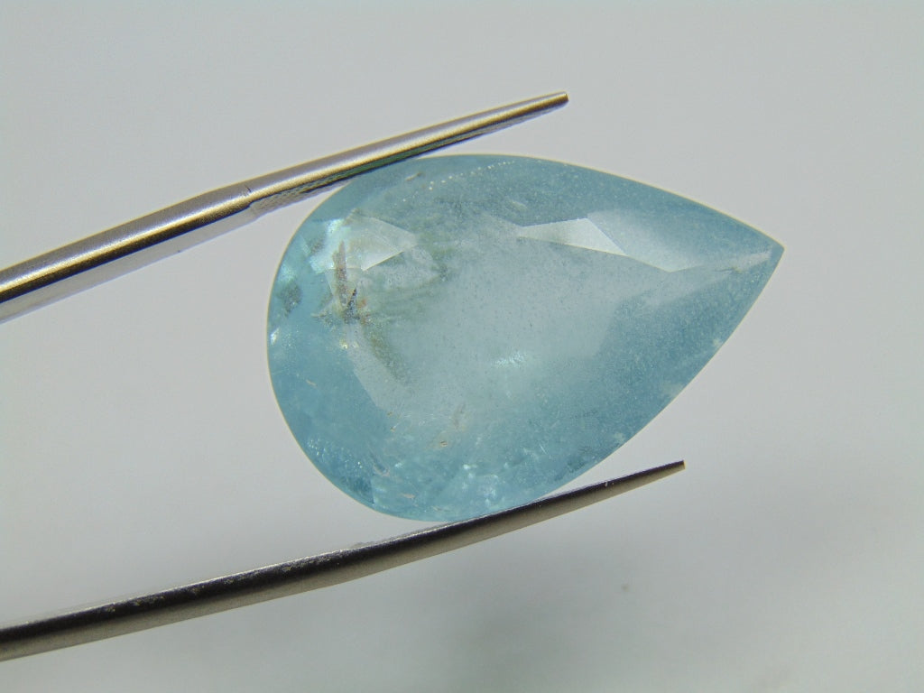 Água-marinha de 27,15 ct 28x18mm