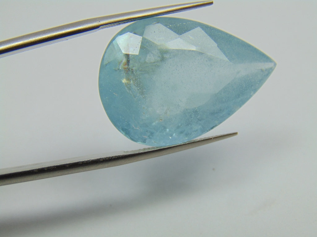 Água-marinha de 27,15 ct 28x18mm
