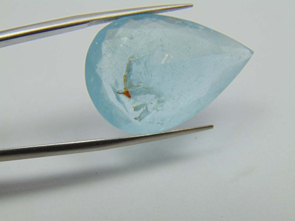 Água-marinha de 27,15 ct 28x18mm