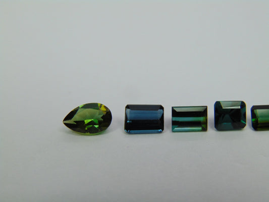 Mistura de turmalina de 4,25 ct