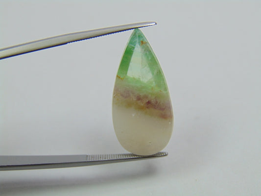 30.80ct Fluorita Com Quartzo 28x13mm