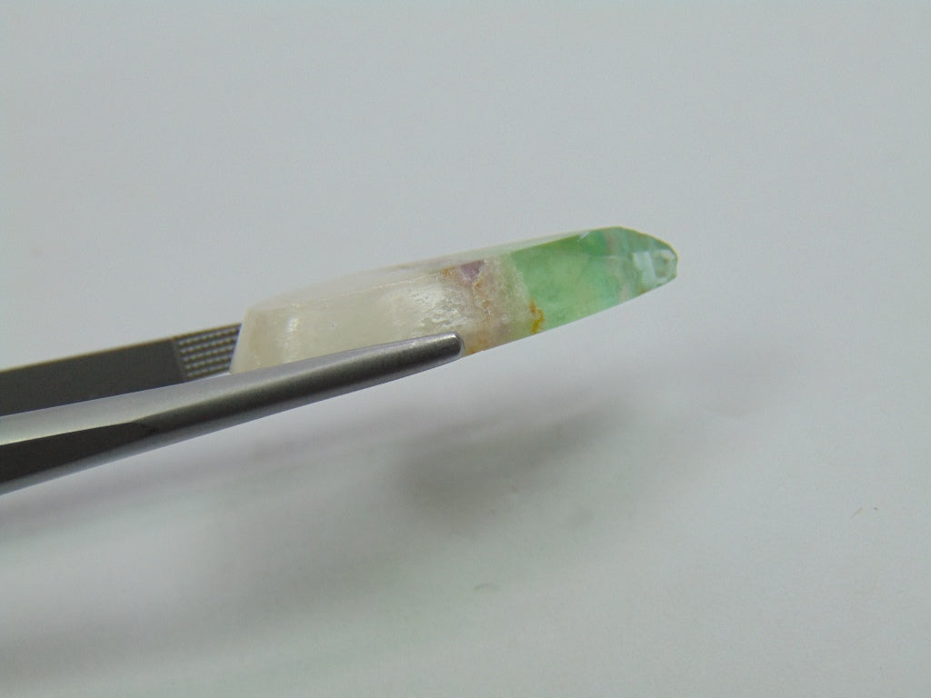 30.80ct Fluorita Com Quartzo 28x13mm