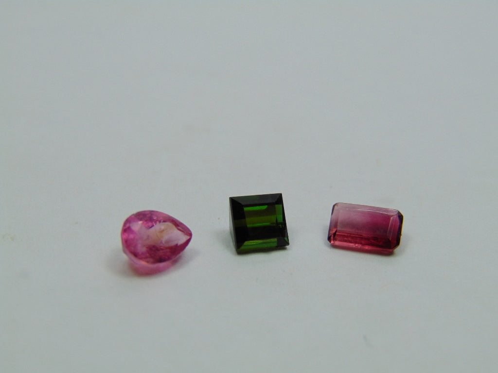 Mistura de turmalina de 2,53 ct