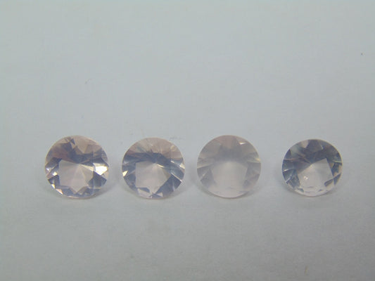 7.50ct Quartz Rose Calibrated 8mm