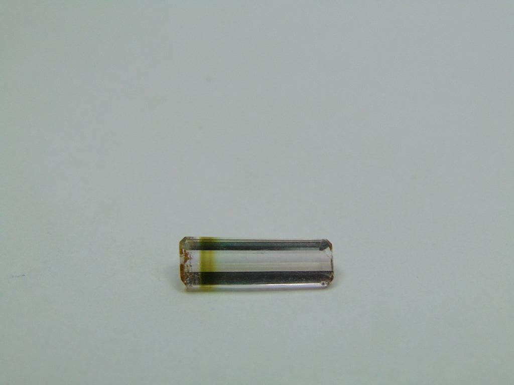 Turmalina Bicolor 1,90ct 13x4mm