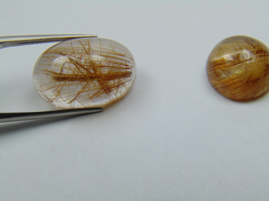 22,90ct Rutilo 19x13mm 13mm