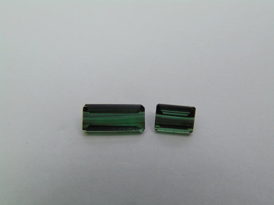 2.15ct Tourmaline 9x4mm 6x4mm