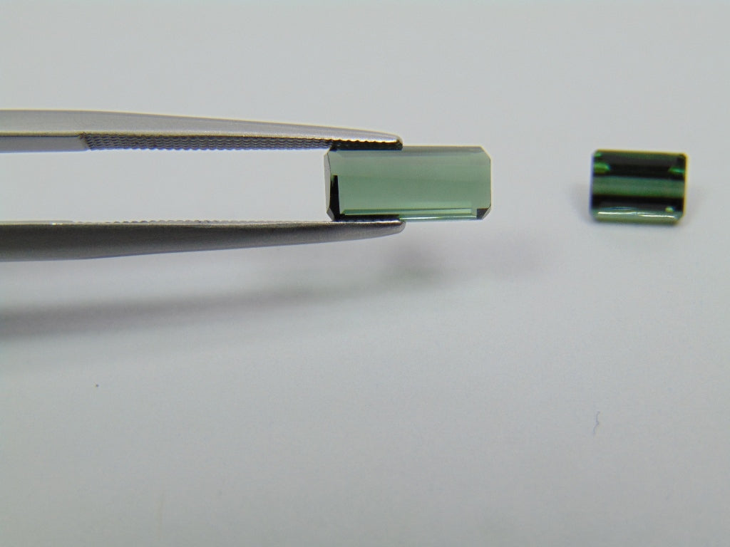 2.15ct Tourmaline 9x4mm 6x4mm
