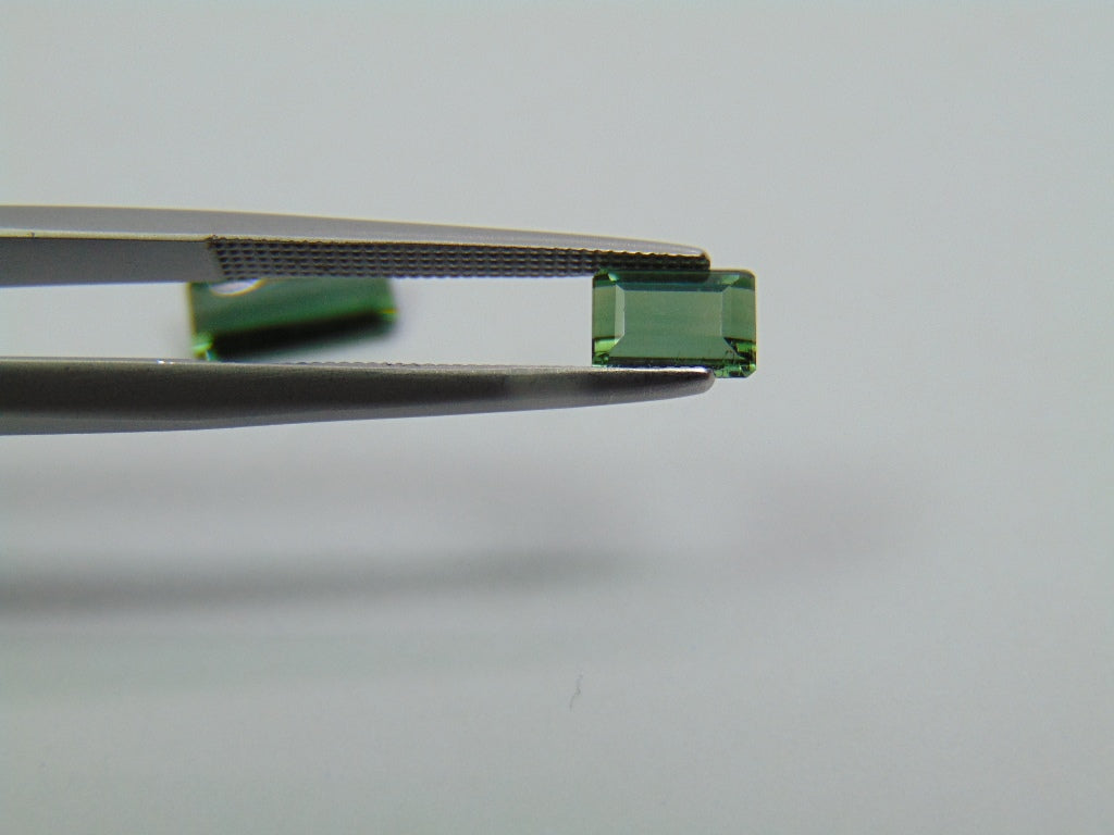 2.15ct Tourmaline 9x4mm 6x4mm
