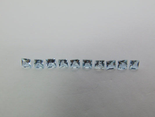 3.70ct Aquamarine Calibrated 4mm