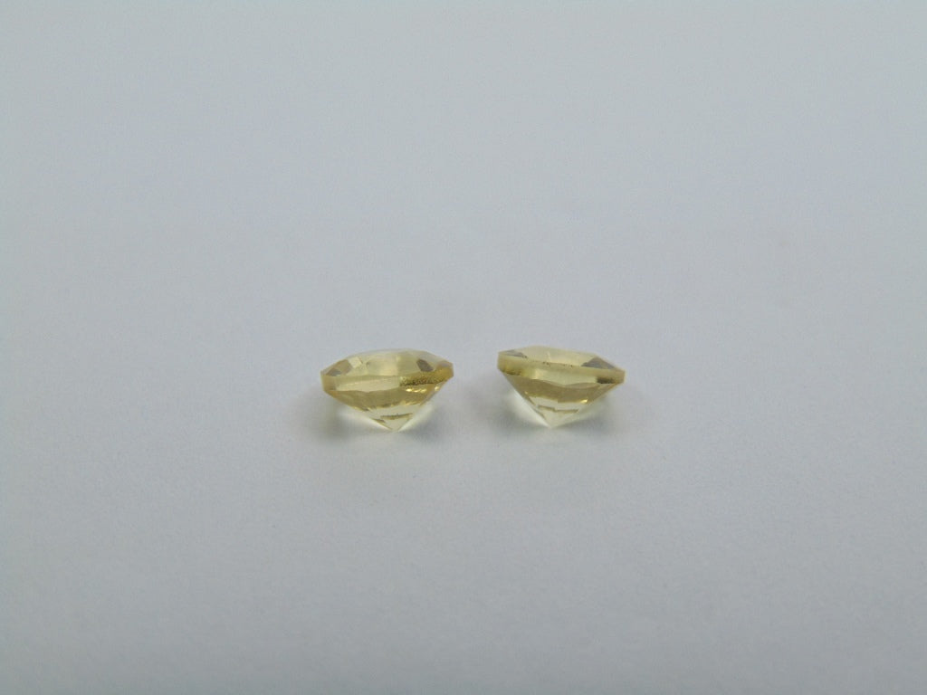 Par de Berilo 1,20ct 5mm