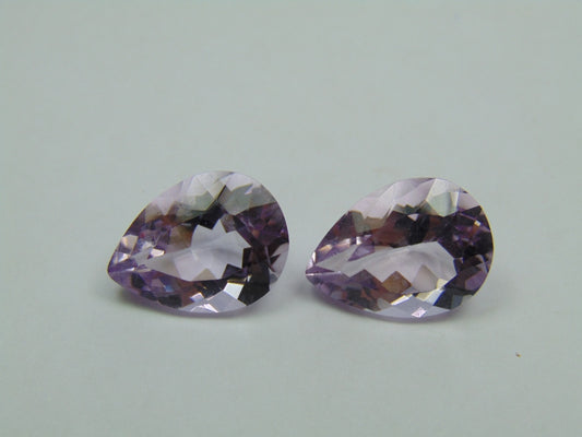 15.20ct Ametista Rosa França 16x12mm