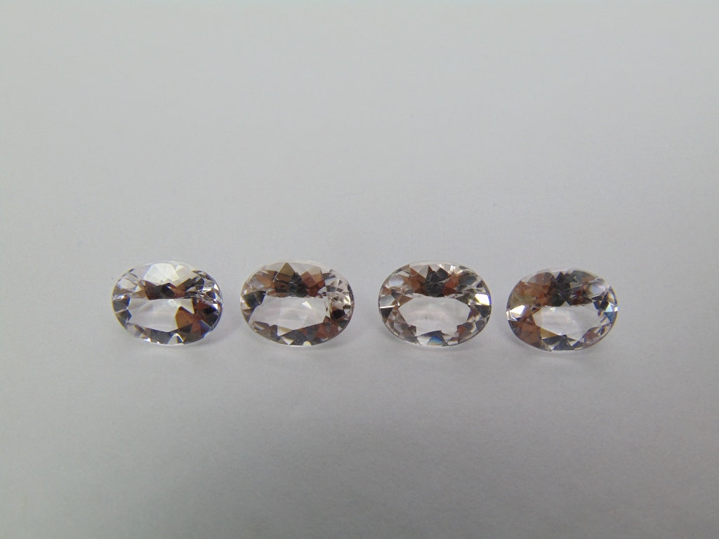 6.25ct Morganites Calibrated 9x7mm