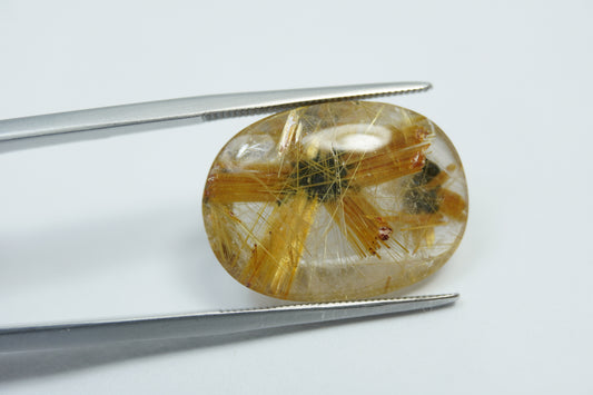 15.35ct Rutilo estrela 21x15mm