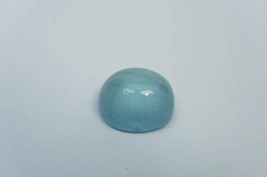 16.05ct Água-marinha cabochão 16x14mm