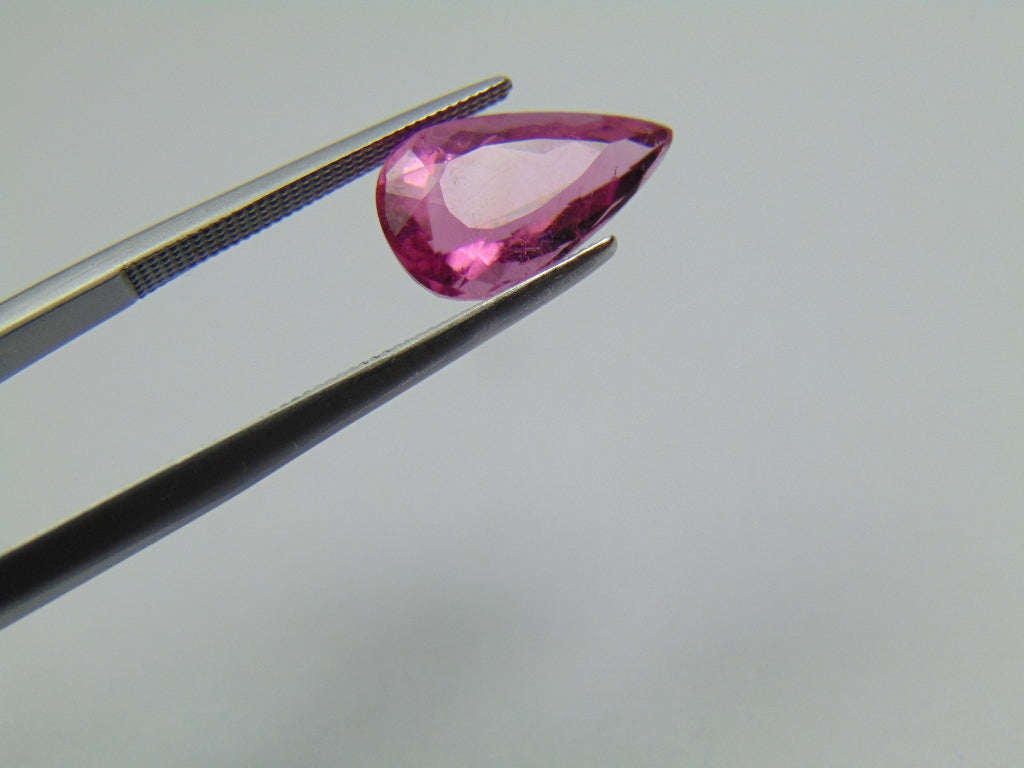 Turmalina Rosa 3,45ct 13x8mm