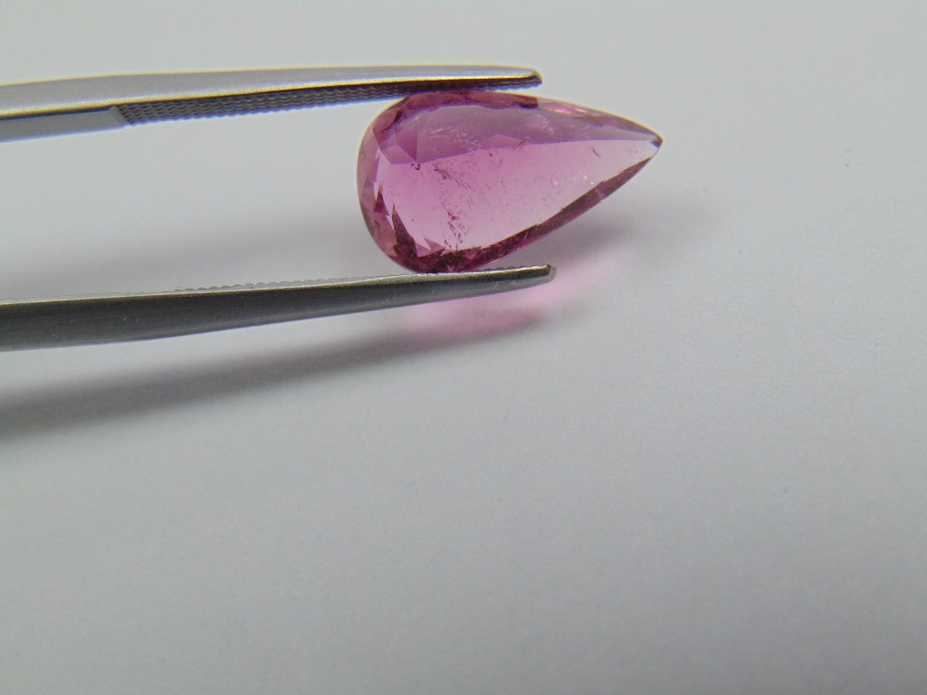 3.45ct Turmalina Rosa 13x8mm