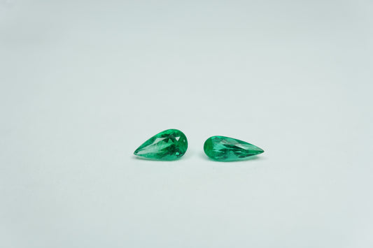 0.55ct Esmeraldas 7x3mm / 6x3mm