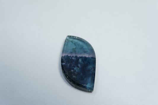 8.30ct Turmalina bicolor 22x12mm