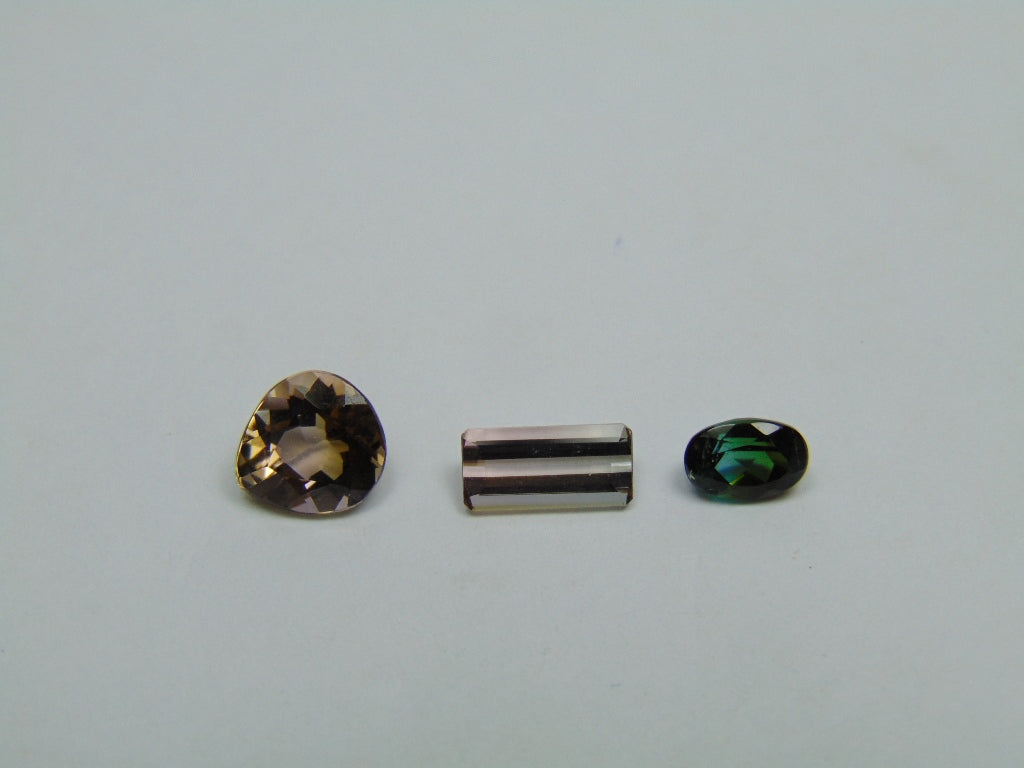 Turmalina Bicolor de 2,85 ct