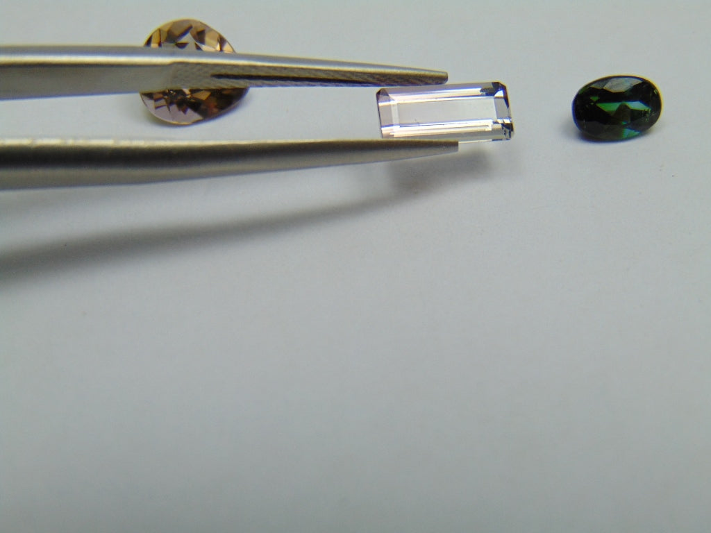 Turmalina Bicolor de 2,85 ct