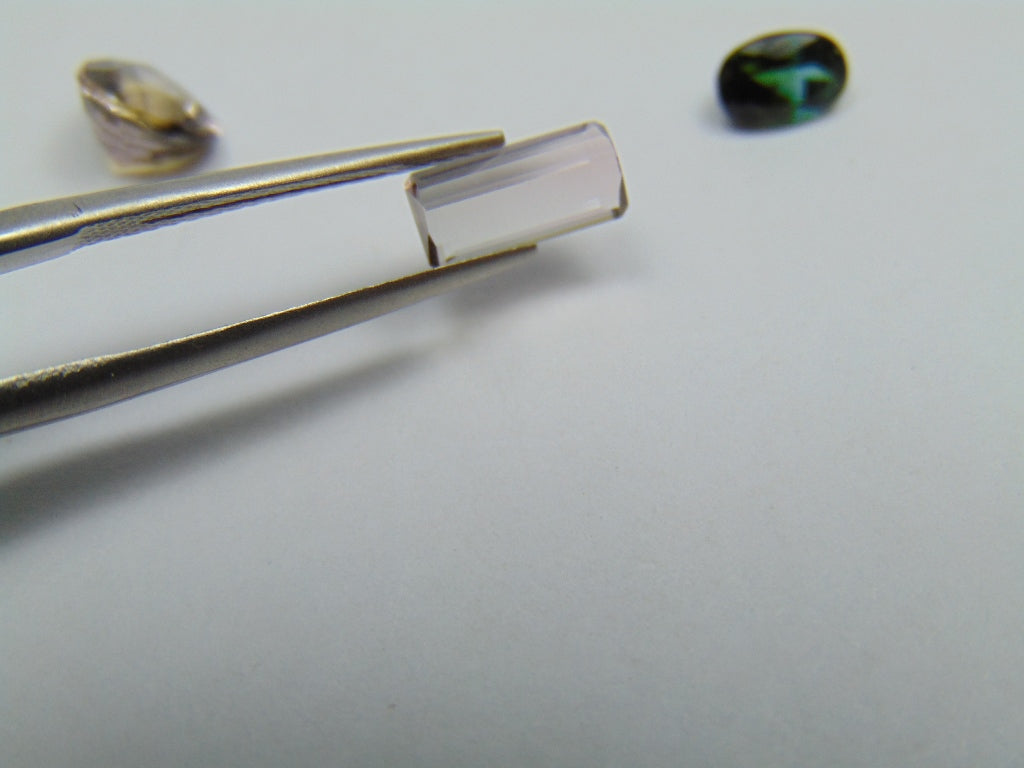 Turmalina Bicolor de 2,85 ct