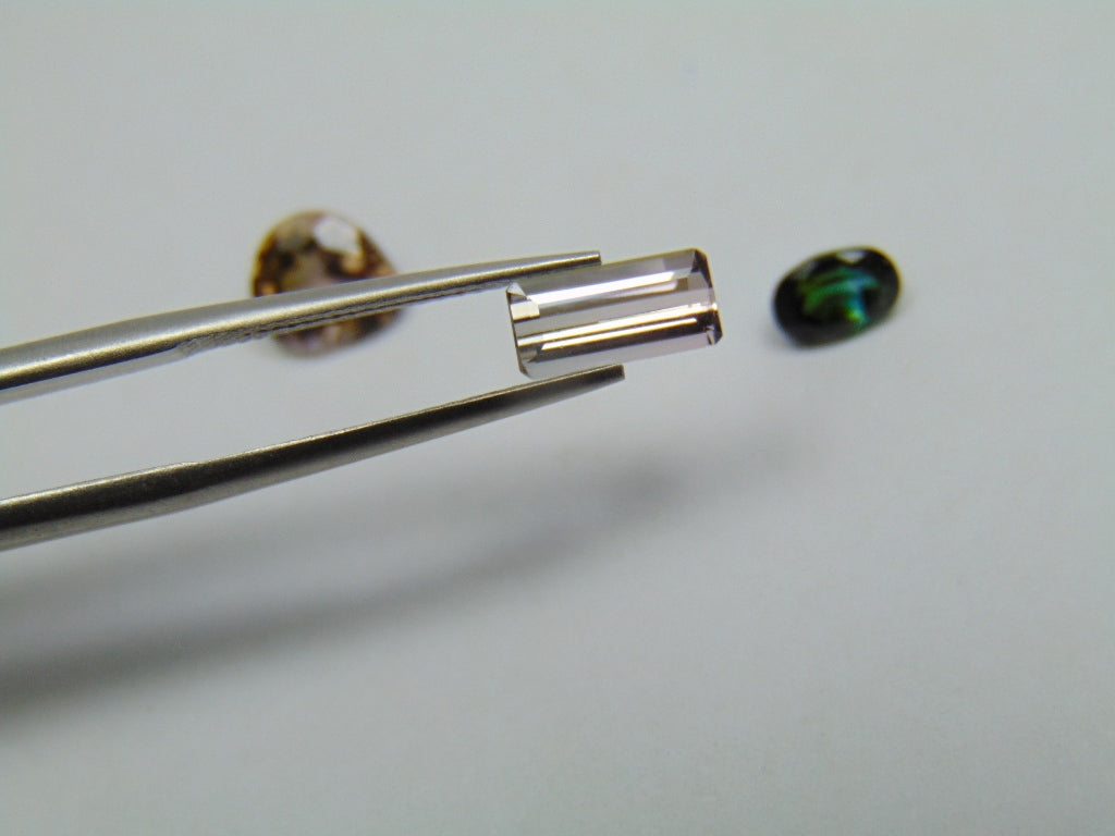 Turmalina Bicolor de 2,85 ct