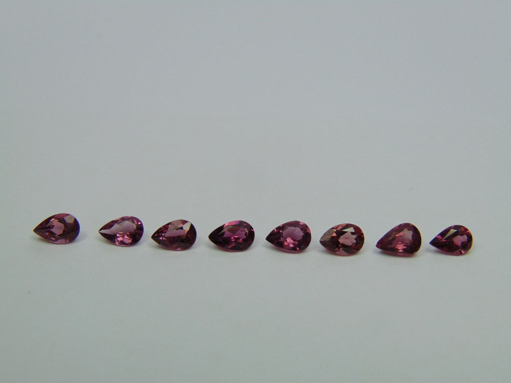 Rodolita Calibrada 6x4mm de 4,09ct