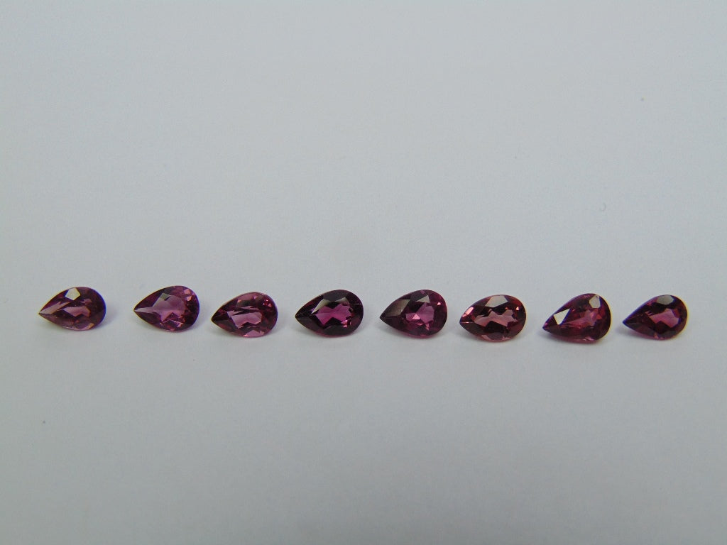 Rodolita Calibrada 6x4mm de 4,09ct