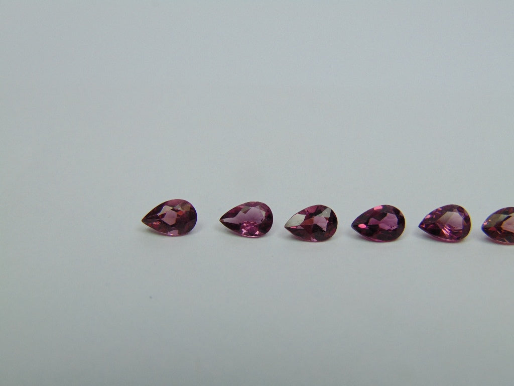 4,09 ct Rodolita calibrada 6x4mm