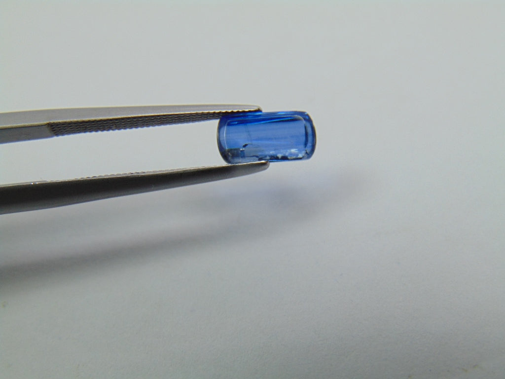 1.36ct Cianita Cabochão 14x4mm