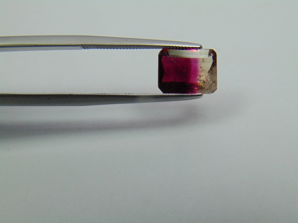 1.80ct Tourmaline Bicolor 9x7mm
