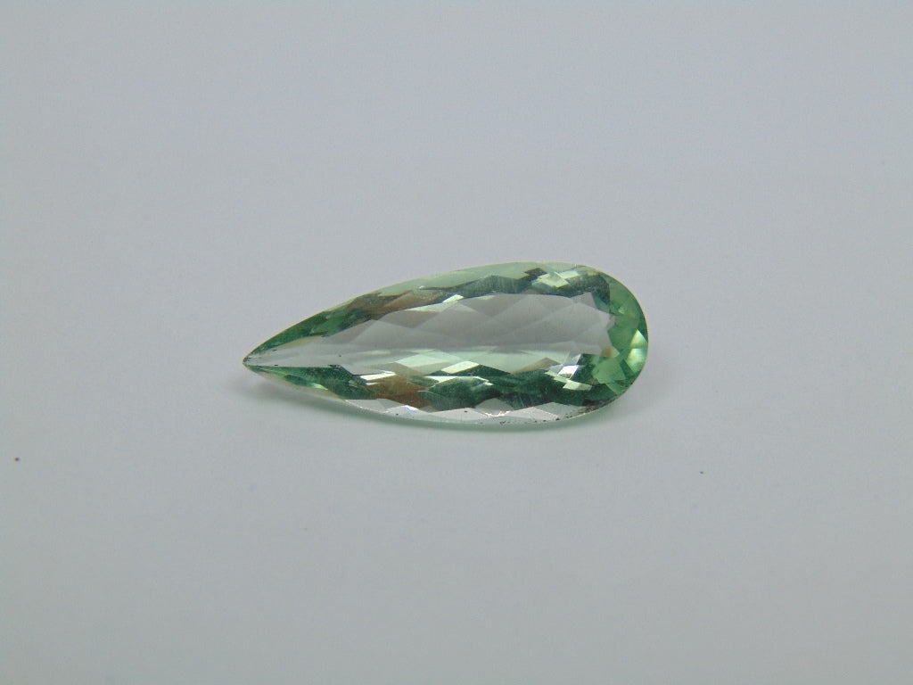 Prasiolita de 8,90 ct 25x10mm