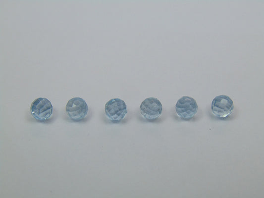 5.10ct Aquamarine Calibrated 5mm