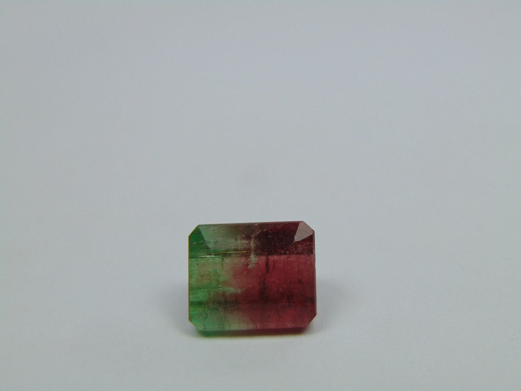 7,10 ct Turmalina Bicolor 11x9mm
