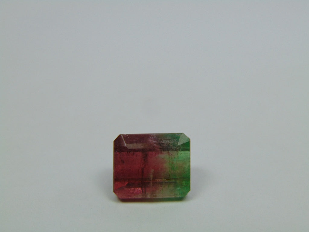 7,10 ct Turmalina Bicolor 11x9mm