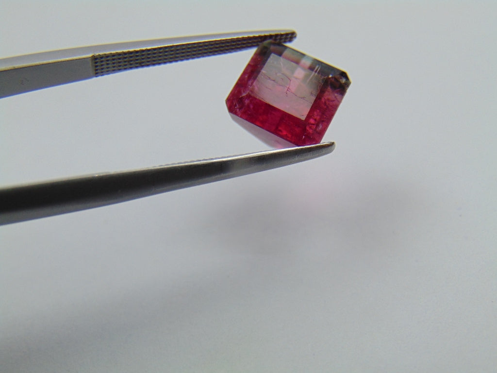Turmalina Bicolor 4,35ct 8mm