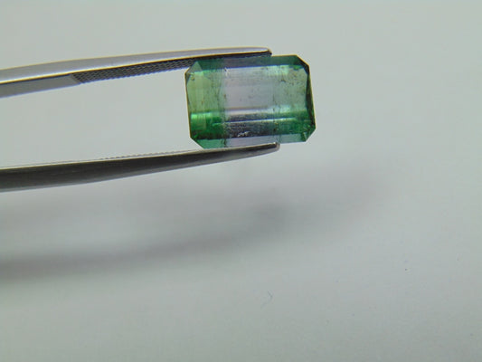 3.65ct Turmalina Bicolor 11x8mm
