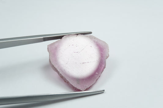 13.18ct Turmalina melancia 22x21mm
