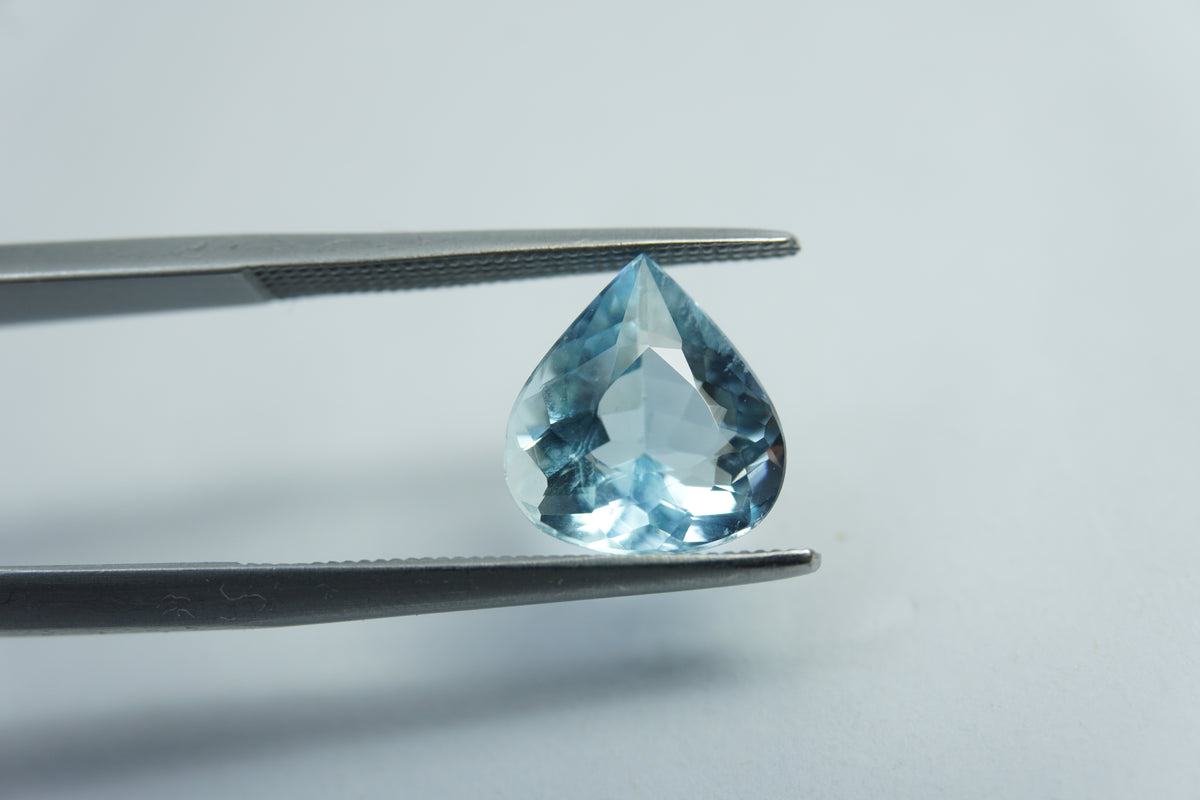 2,40 ct Água-marinha 10x9mm