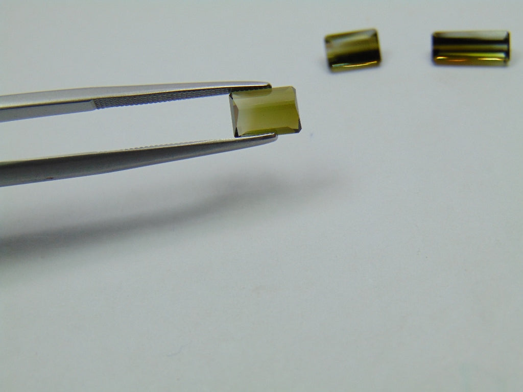 3.25ct Turmalina Bicolor