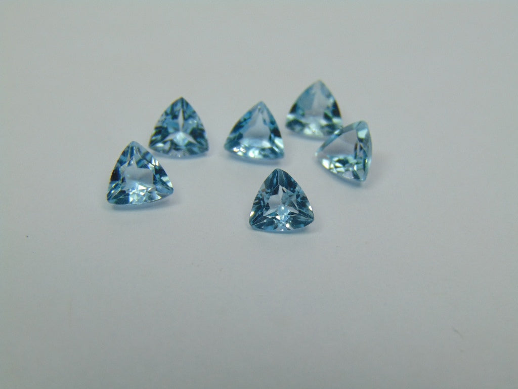 5.50ct Topázio Calibrado 6mm