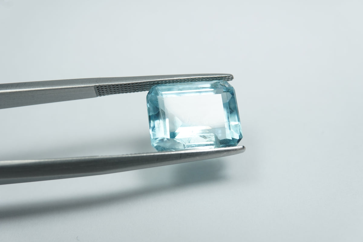 5.93ct Água-marinha 12x9.5mm