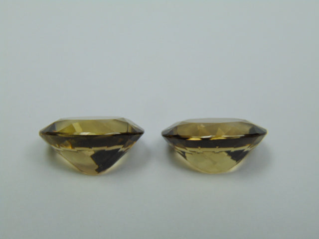 16,20 ct Par de Citrinos 16x12mm